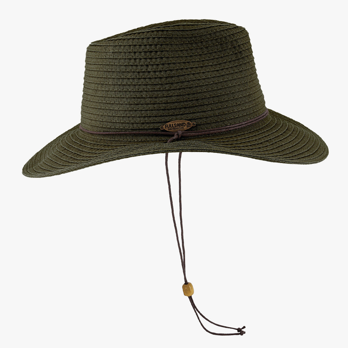 sombrero safari unixex de lado con protección solar certificada UPF50+ fullsand