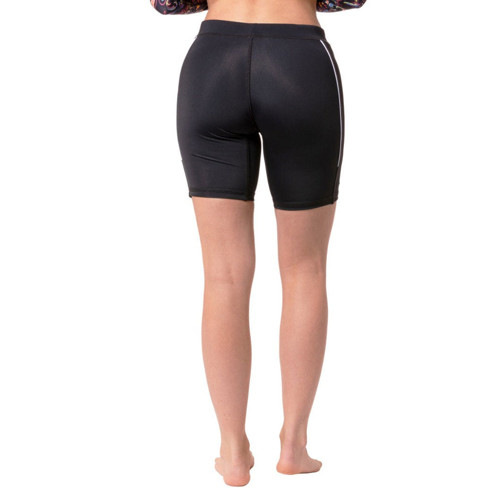 short para natación mujer tipo biker secado rápido con tecnologia UPF50+ para tus actividades deportivas y en la playa fullsand