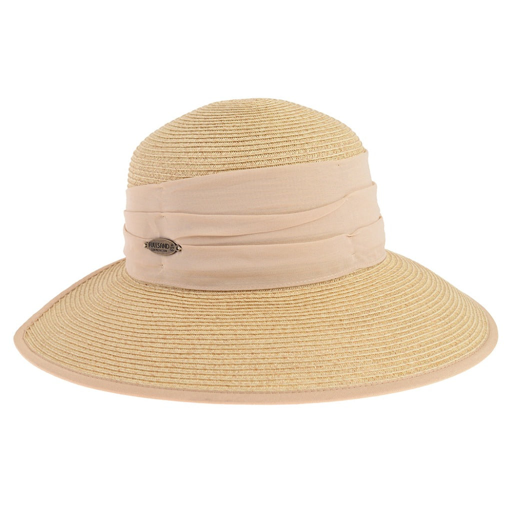 sombrero para mujer malvinas con filtro solar tecnologia UPF50+ ideal para paseos viajes o en la playa sombrero dama malvinas uv para la playa fullsand