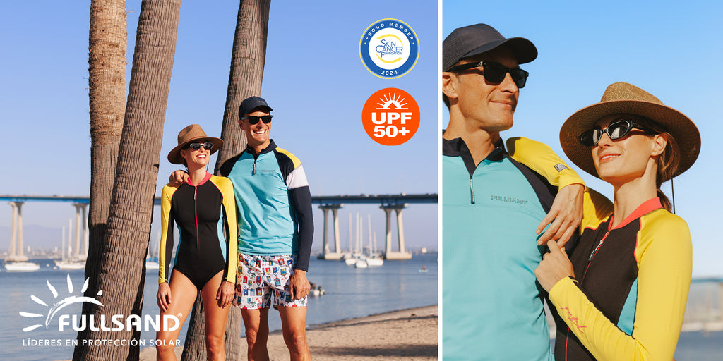 playeras con protección solar para hombre y mujer con tecnología UPF50+ recomendado por skin cancer