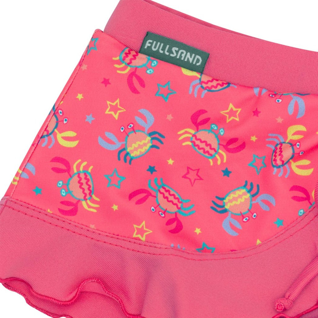 short con falda bebe niña secado rápido deportiva para tus actividades al aire libre falda tipo short para la playa bebe niña fullsand