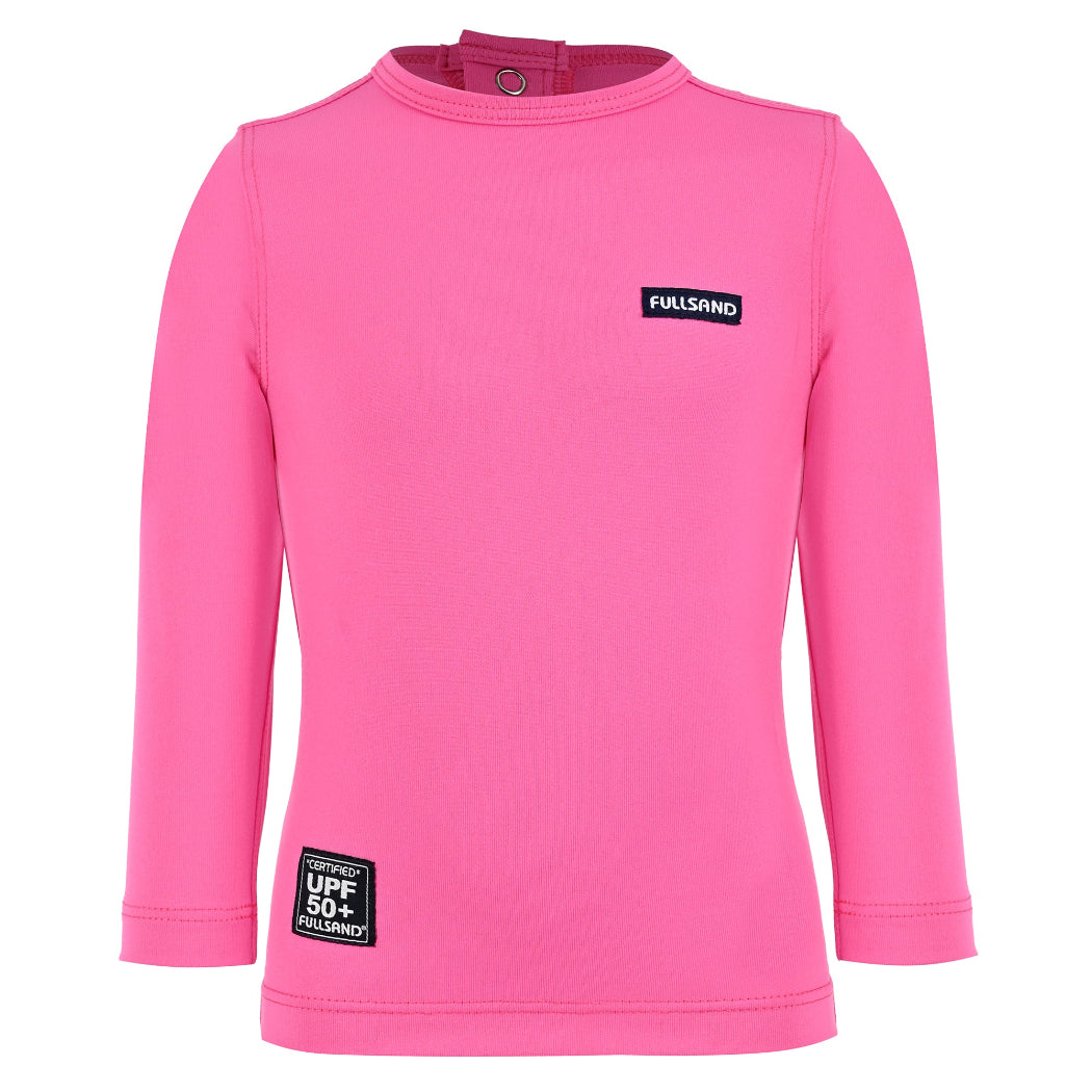 playera fisher color rosa para bebe niña fullsand