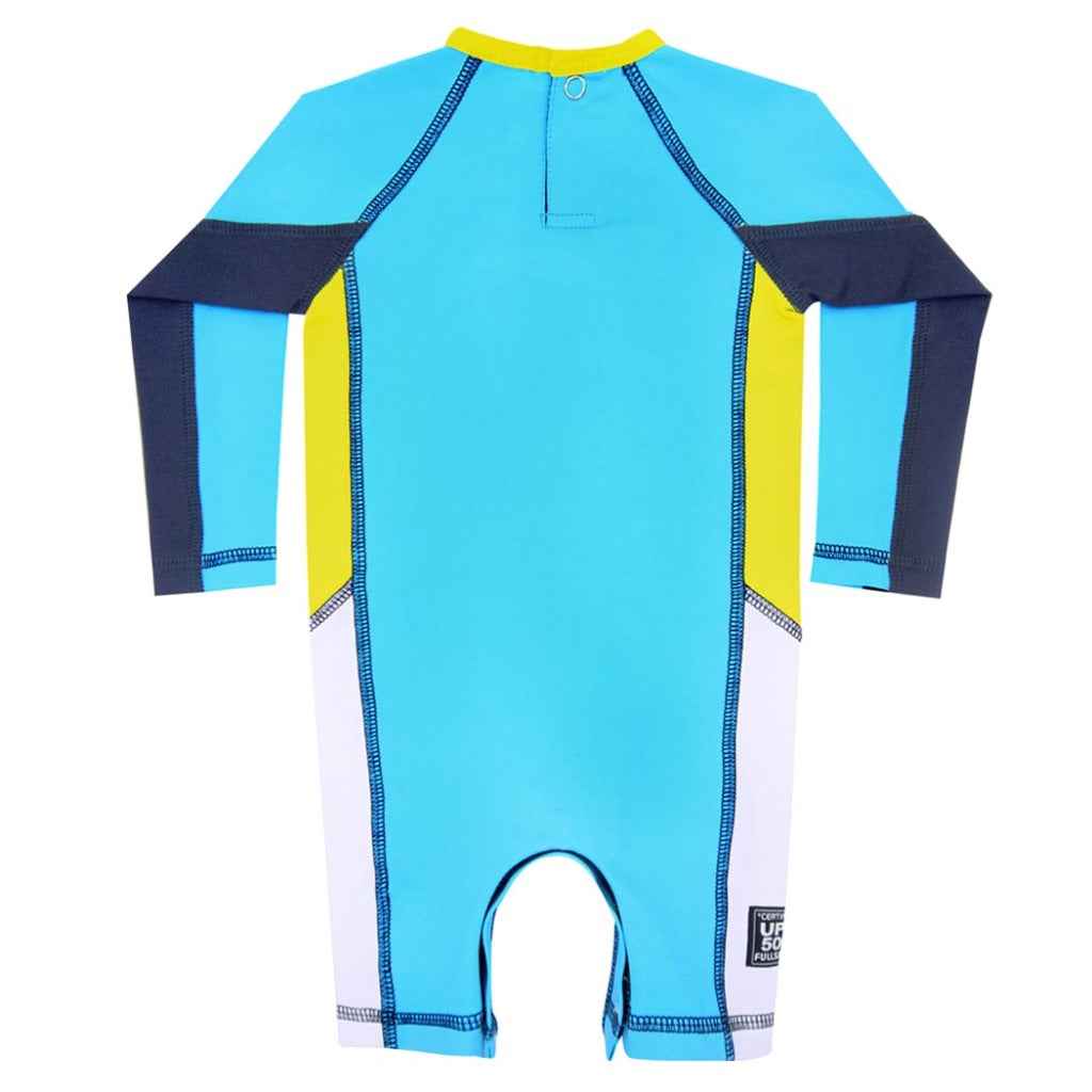 trajes de baño bebe niño manga larga con proteccion uv tecnologia UPF50 trajes de baño para natación bebe niños con proteccion solar fullsand