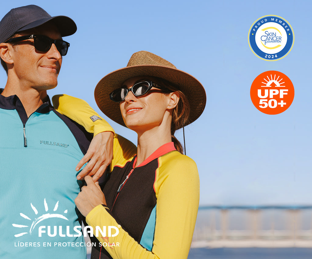 playeras con protección solar para hombre y mujer con tecnología UPF50+ recomendado por skin cancer