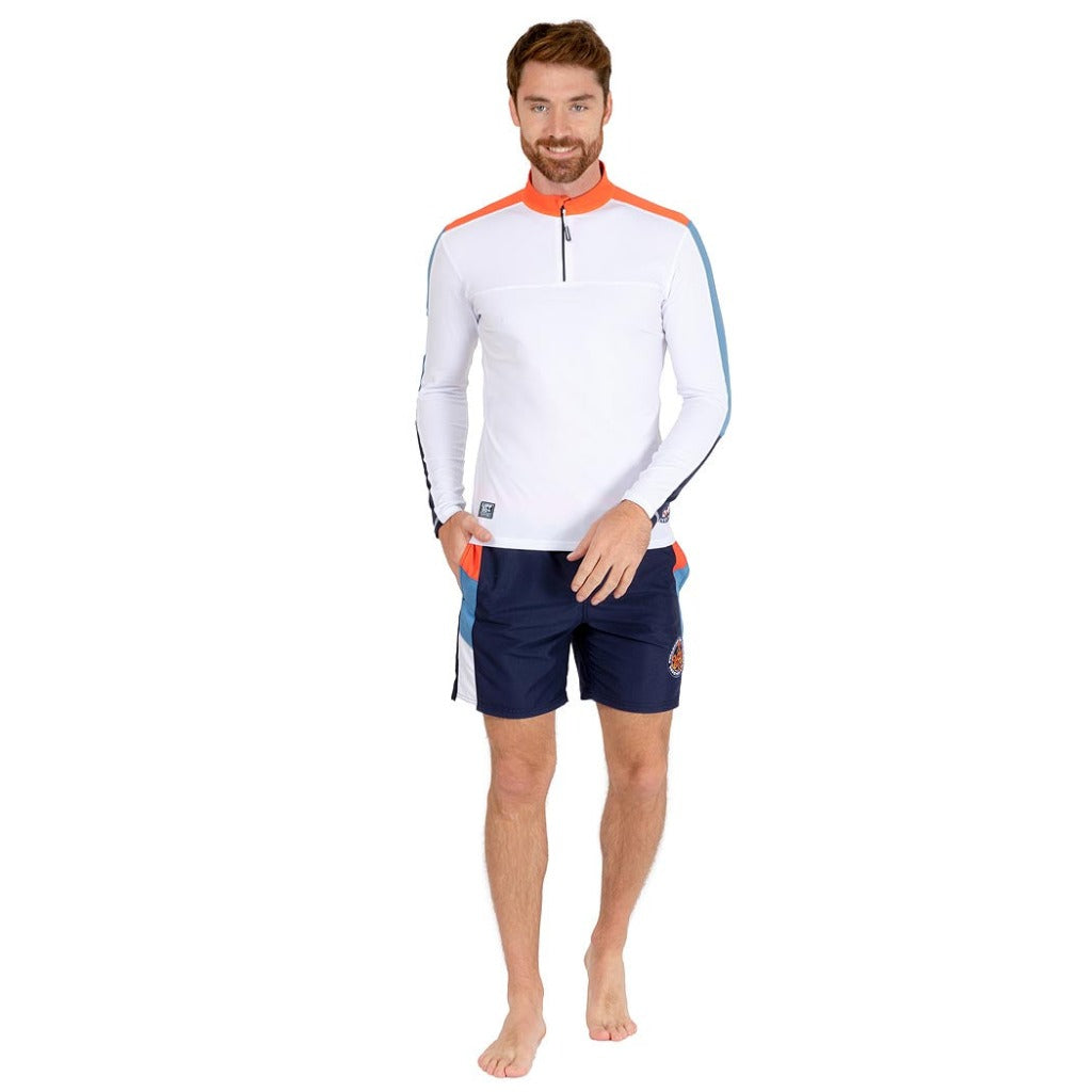 short trajes de baño hombre pantalon corto deportivo para la playa secado ultra rapido fullsand