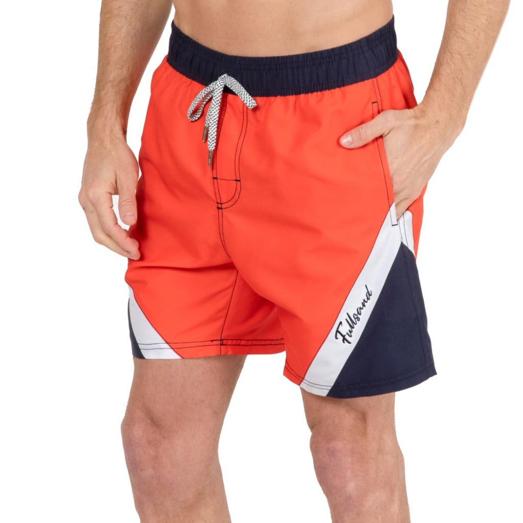 FULLSAND Traje De Baño Bermuda Hombre Secado Rápido.
