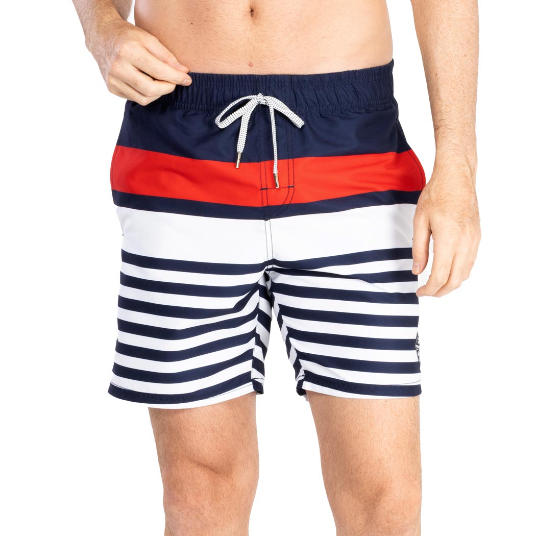 Bermuda Pantalonetas Playeras Largas Bañador Para Hombre, Size S,shorts De Playa Color Rojo Con