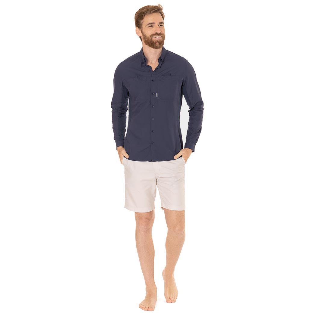 Bermuda con camisa manga larga best sale