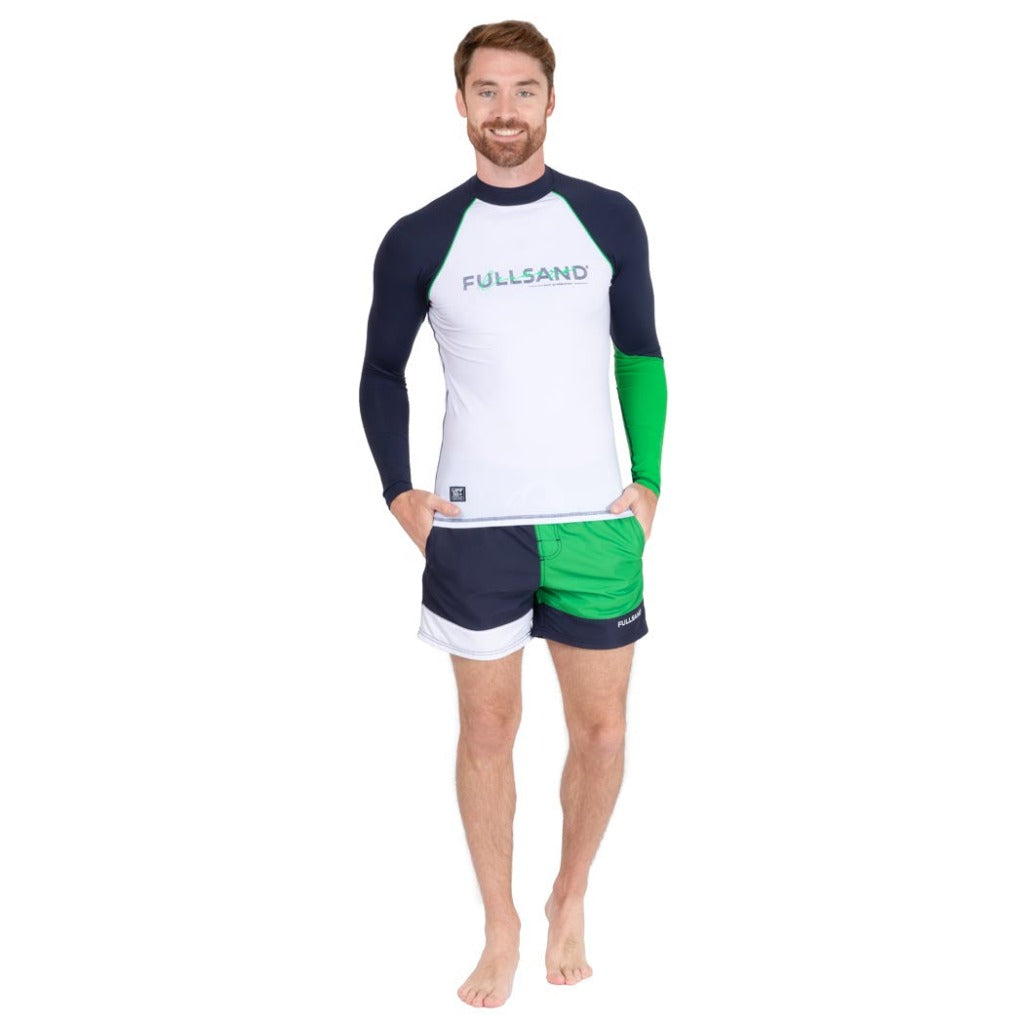 short trajes de baño hombre pantalon corto deportivo para la playa secado ultra rapido fullsand