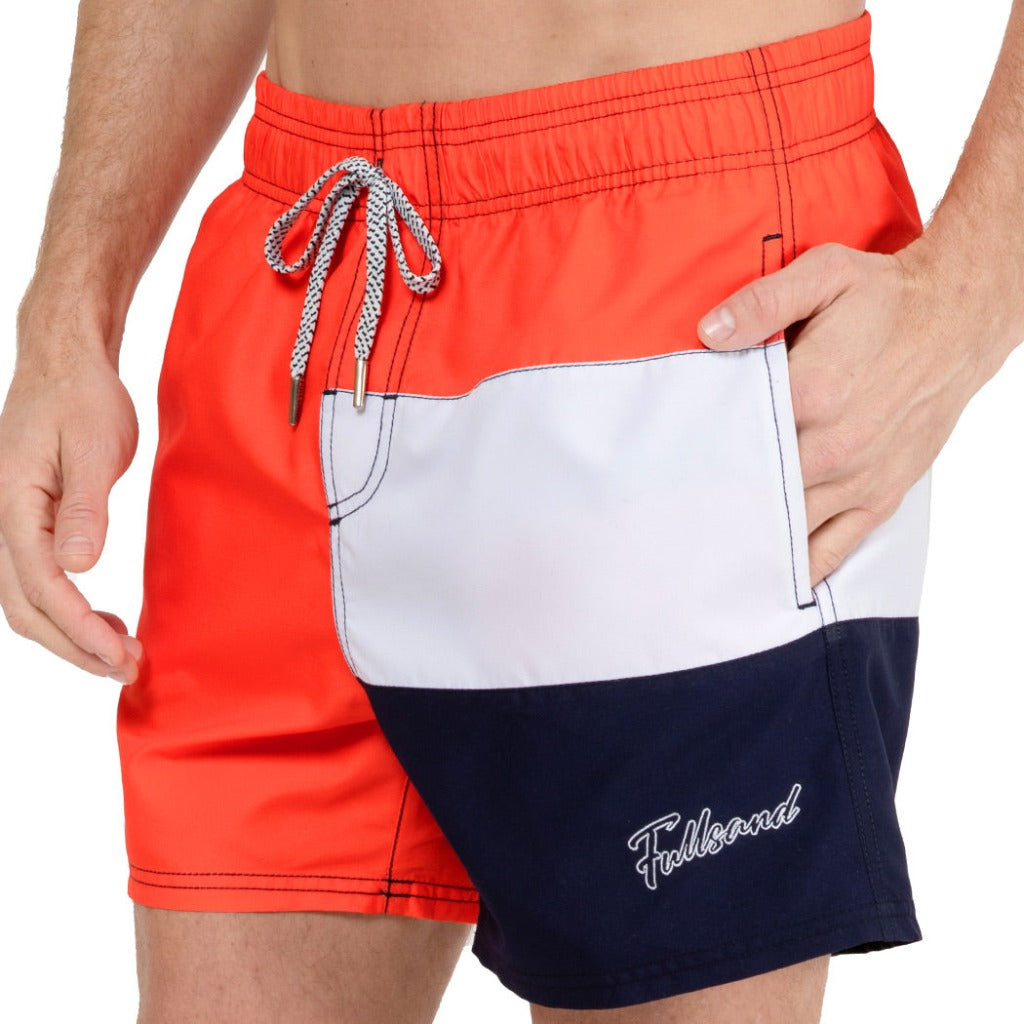 traje de baño para hombre tipo short corto secado ultra rapido bañadores para hombre  fullsand