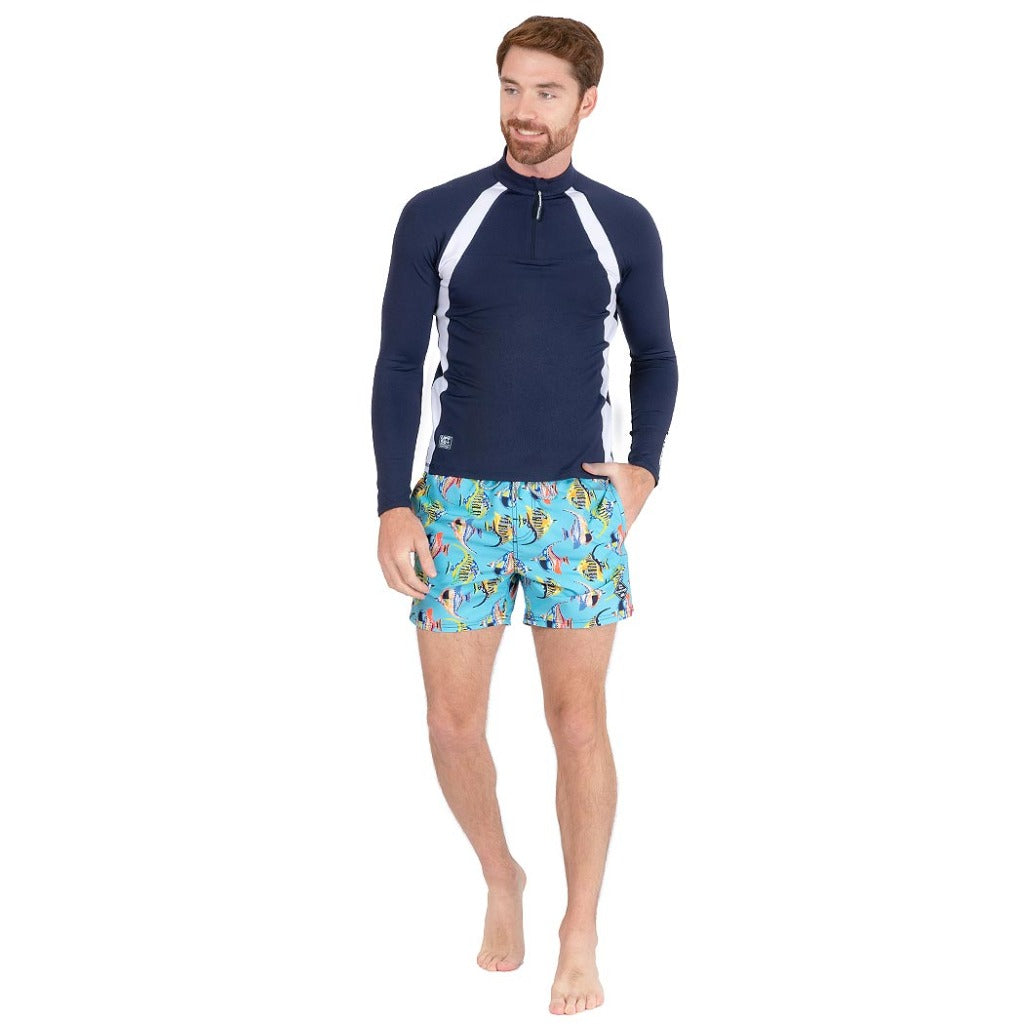 short trajes de baño hombre pantalon corto deportivo para la playa secado ultra rapido fullsand