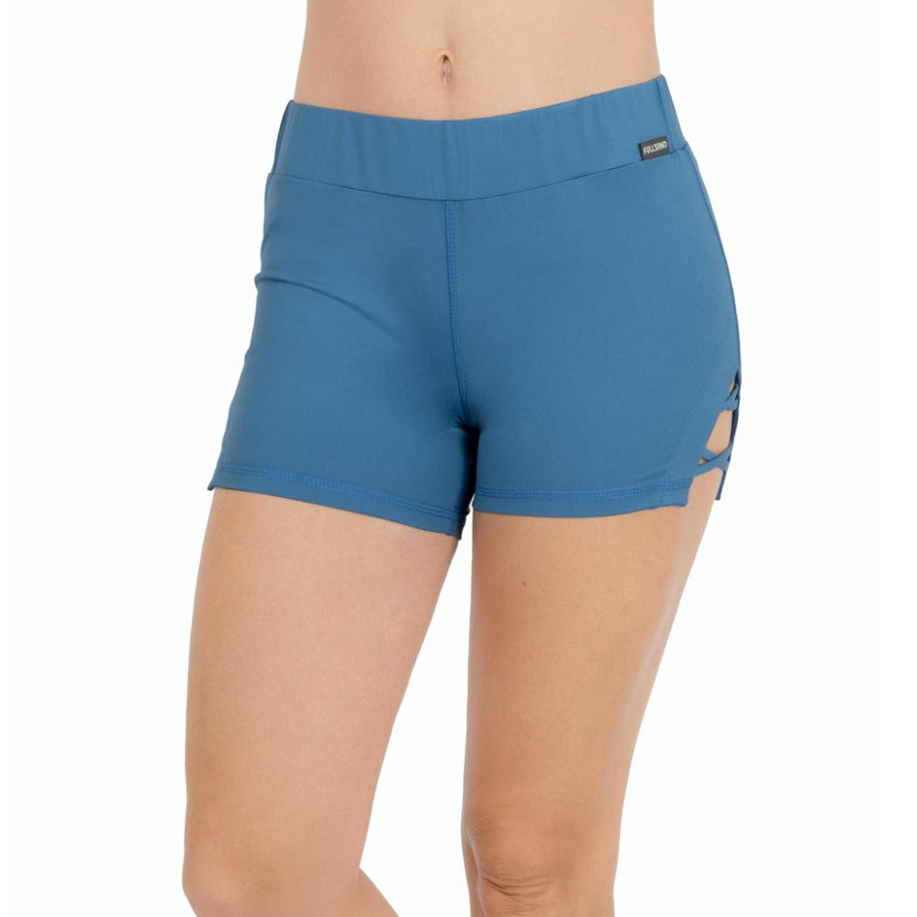 boxer deportivo mujer secado rápido para tus actividades al aire libre UPF50+ short de dama para la playa fullsand