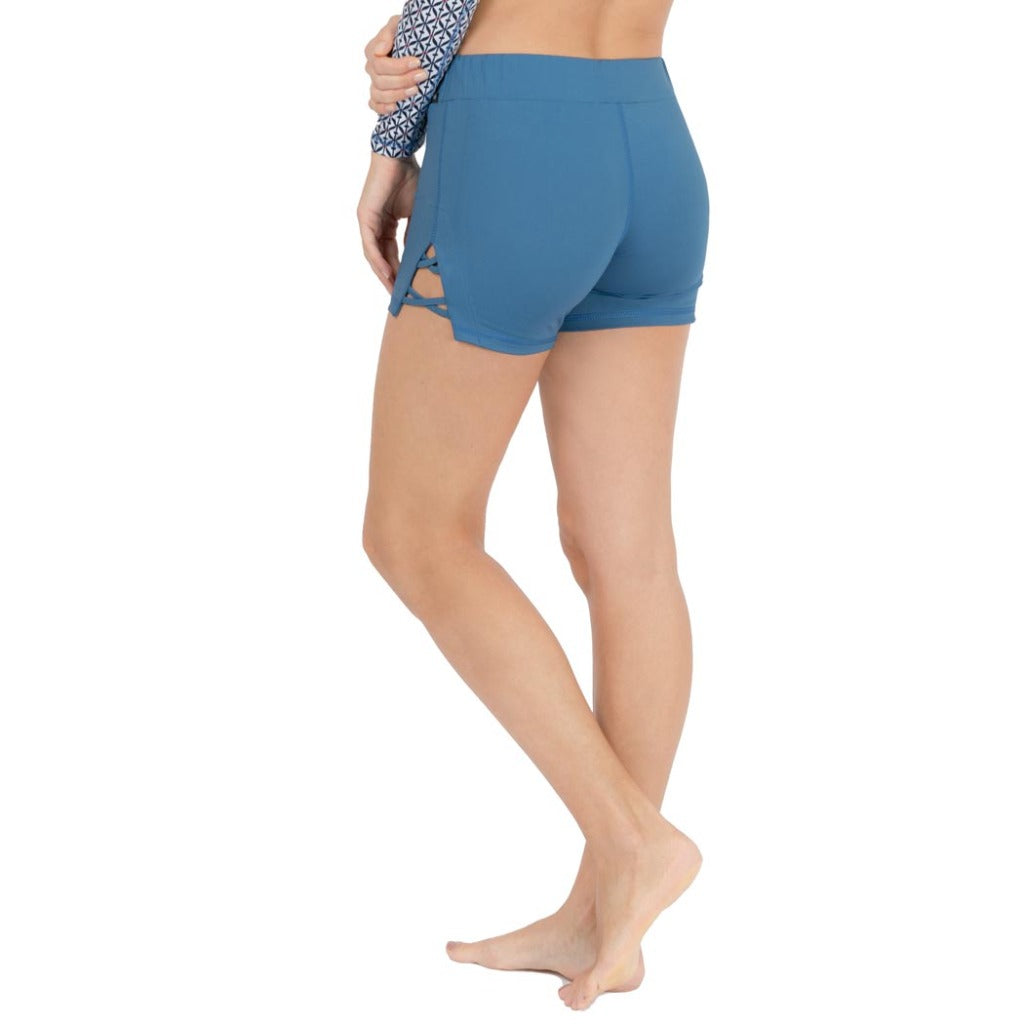 short corto tipo boxer mujer deportivo para tus actividades al aire libre traje de baño tipo boxer para tus vacaciones en la playa fullsand