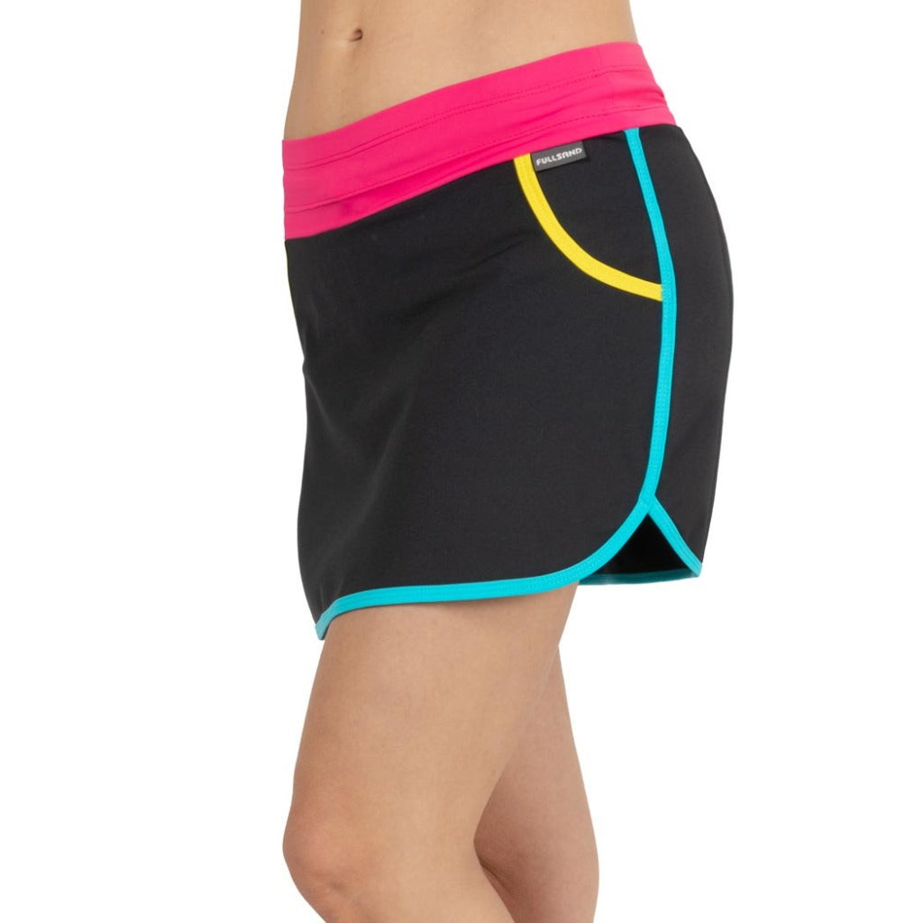 falda short mujer secado ultra rápido para actividades al aire libre deportivas con tecnologia UPF50+ fullsand