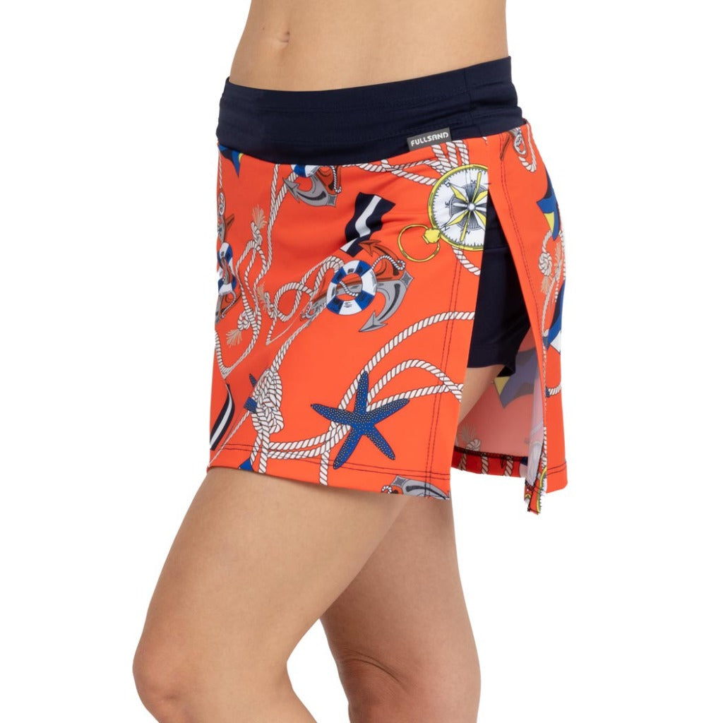 falda short mujer secado ultra rápido para actividades al aire libre deportivas con tecnologia UPF50+ fullsand