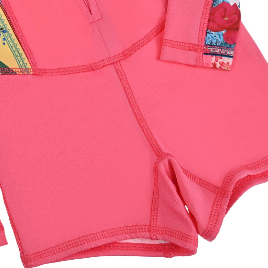 trajes completos manga larga para niña con UPF50+ para natación traje de baño completo niña para la playa anti uv fullsand 