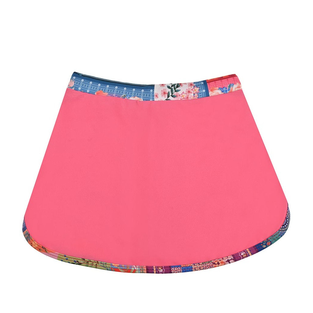 Falda short deportiva para niña con secado rápido tecnologia UPF50+ para tus actividades al aire libre en la playa