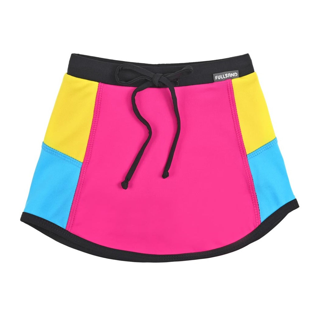 falda short niña secado ultra rápido para actividades al aire libre deportivas con tecnologia UPF50+ fullsand