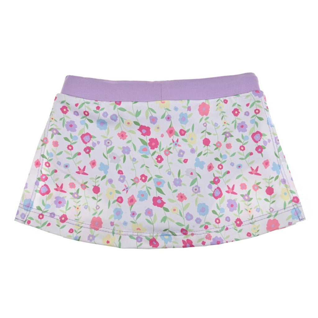 Falda short deportiva para niña 1 a 4 años preescolar con secado rápido tecnologia UPF50+ para tus actividades al aire libre en la playa