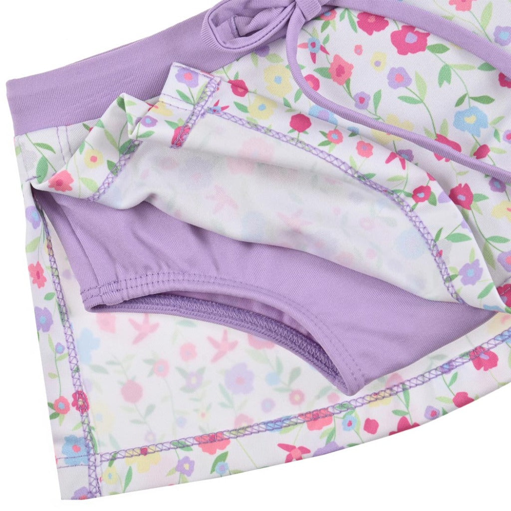 faldas deportivas con short niña de 1 a 4 años preescolar con secado ultra rápido para tus actividedes al aire libre tecnologia UPF50+ fullsand