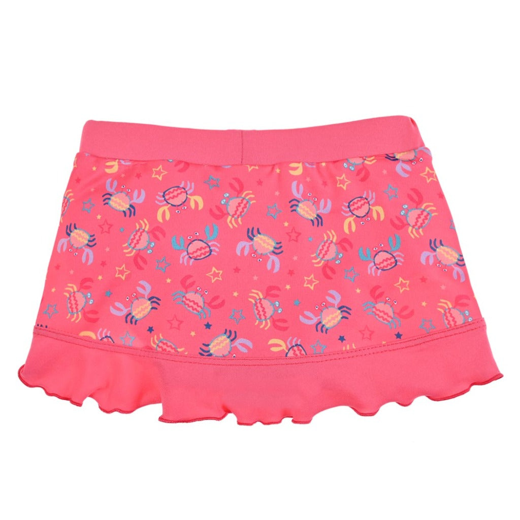 Falda short deportiva para niña 1 a 4 años preescolar con secado rápido tecnologia UPF50+ para tus actividades al aire libre en la playa