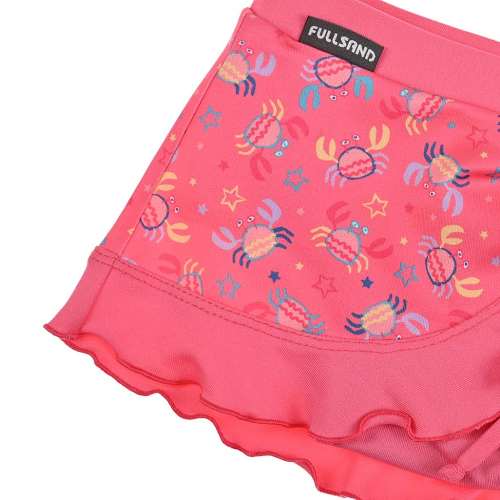 faldas deportivas con short niña de 1 a 4 años preescolar con secado ultra rápido para tus actividedes al aire libre tecnologia UPF50+ fullsand