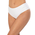 traje de baño mujer calzon parte baja control abdominal blanco coralina