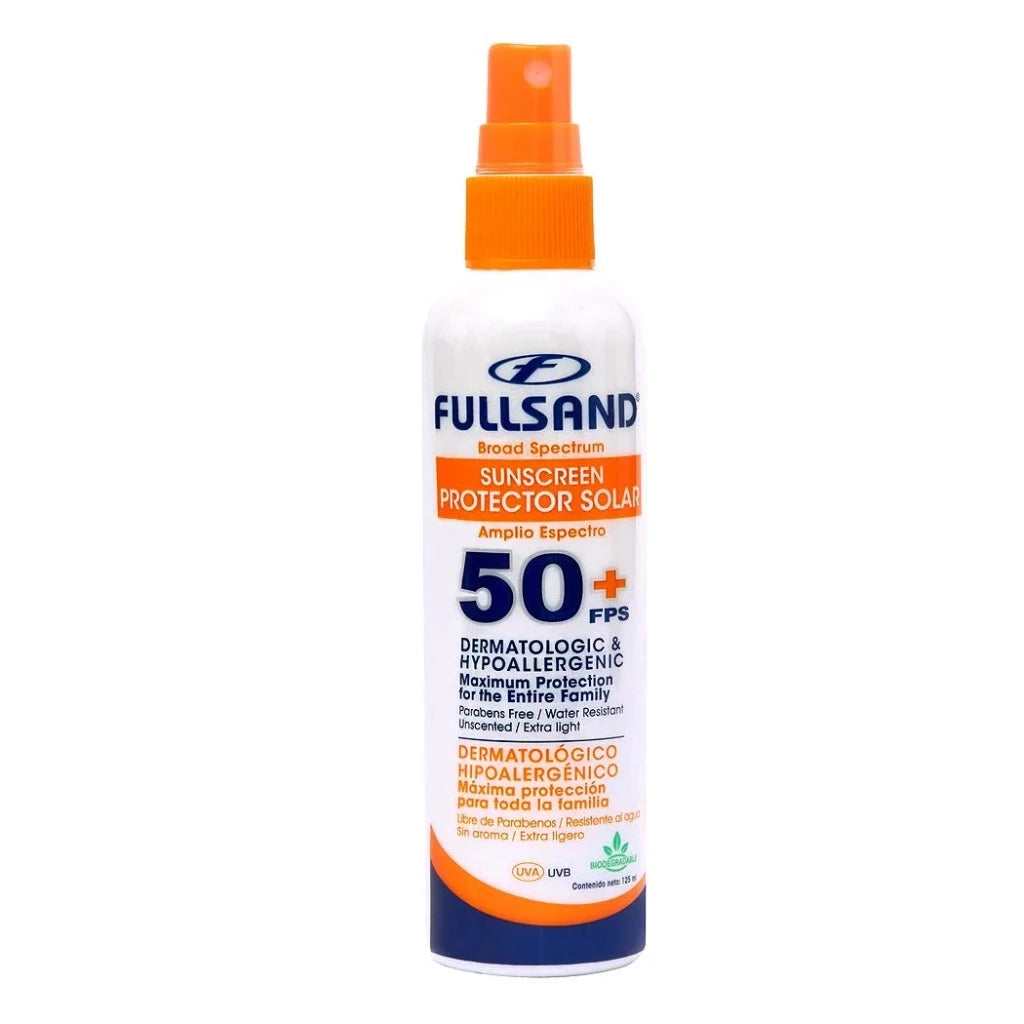protectpr solar en spray con FPS50+ bloquedor solar para toda la familia 