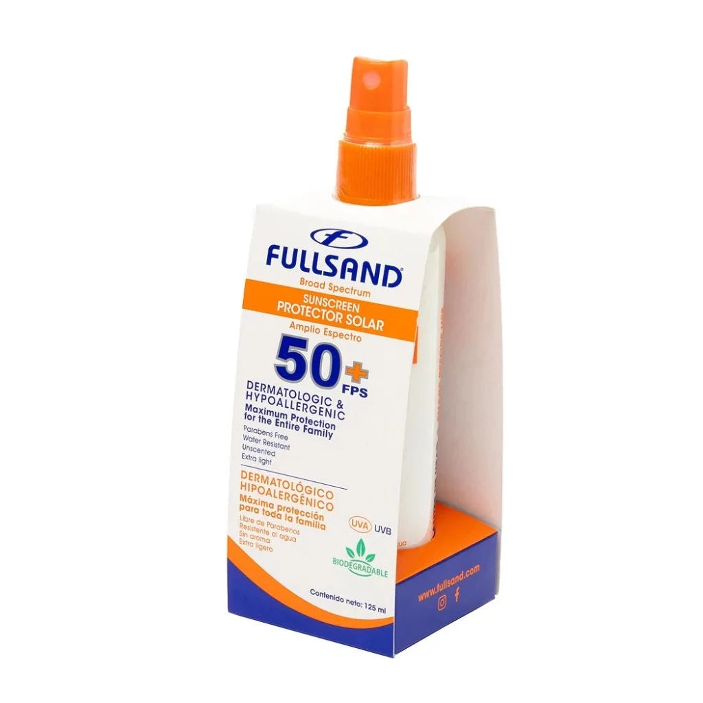 bloqueador solar con FPS50+ dermatologiaca maxima protección para la familia