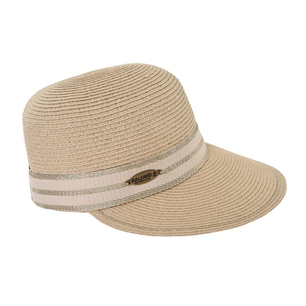sombrero para mujer rio con filtro solar tecnologia UPF50+ ideal para paseos viajes o en la palya sombrero dama rio uv para la playa fullsand