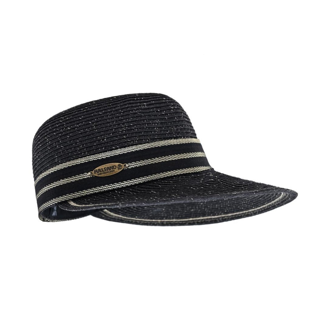 sombreros con UPF50+ para mujer rio para la playa protección solar sombrero tipo visera para dama con filtro solar uv fullsand