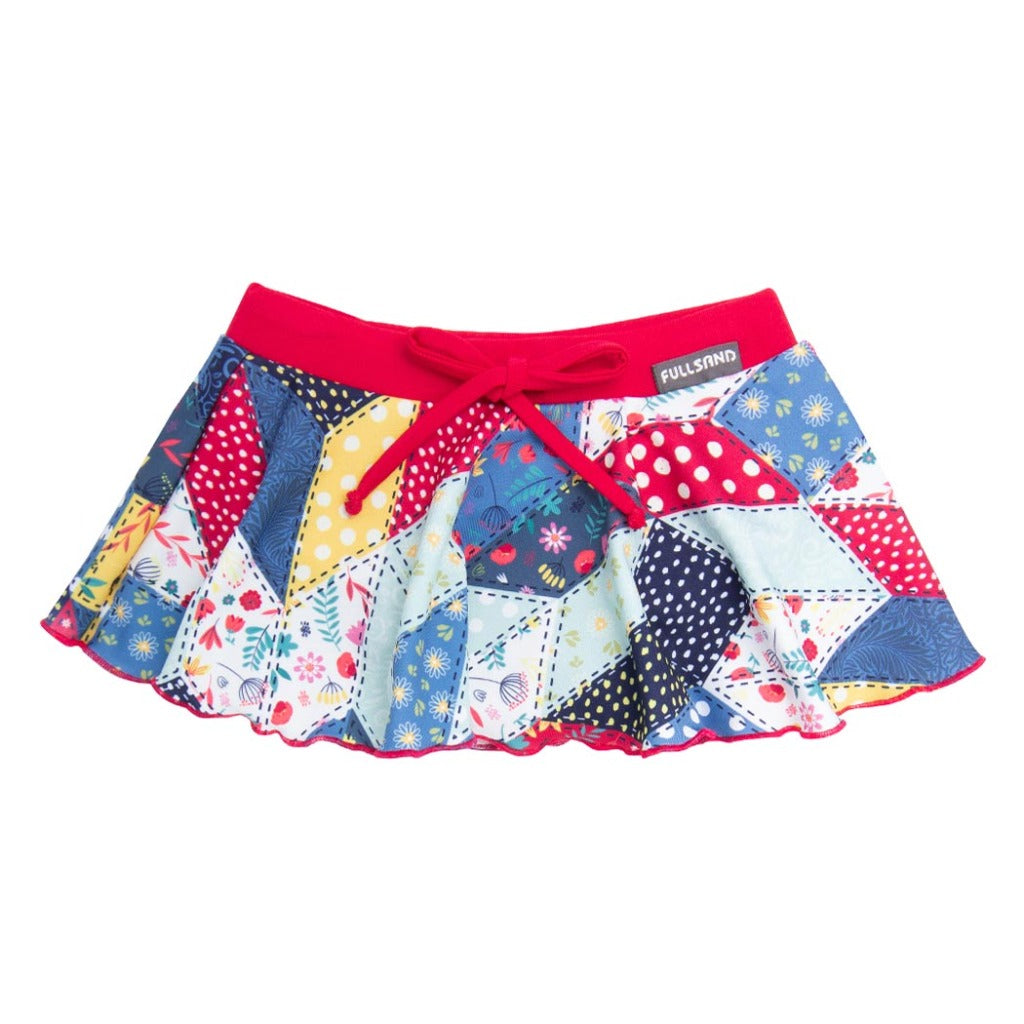falda short bebe niña secado ultra rápido para actividades al aire libre deportivas con tecnologia UPF50+ fullsand