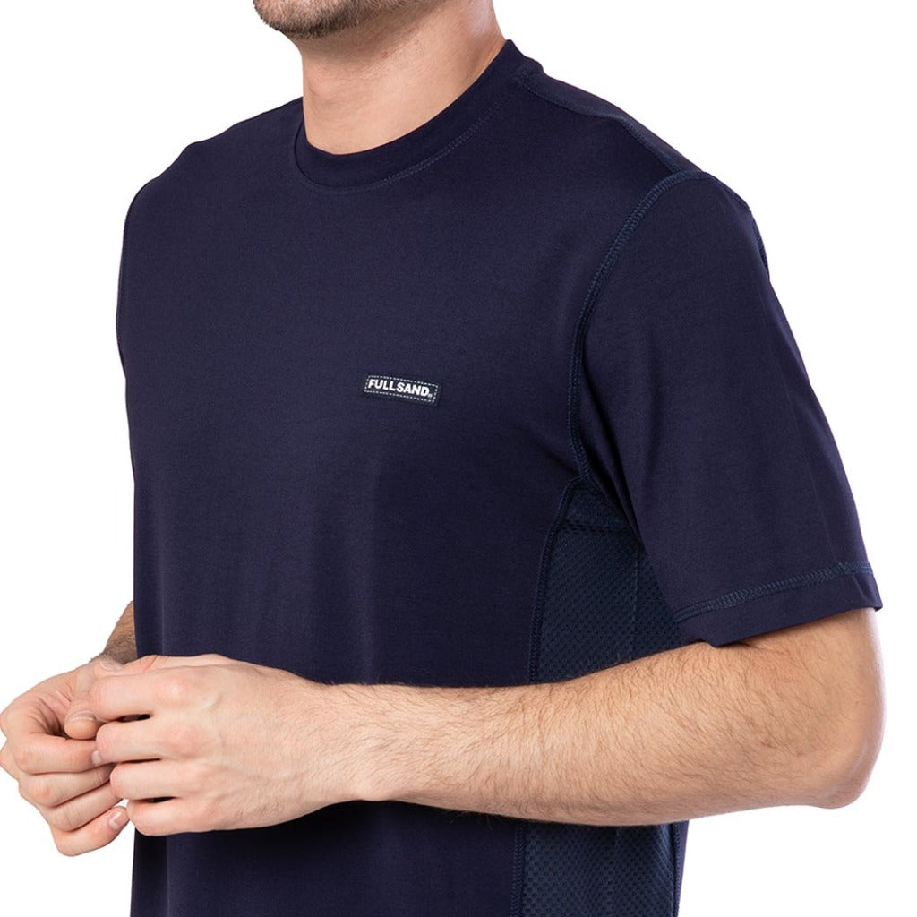 tshirt para hombre con protección solar UPF 50+ manga corta fullsand