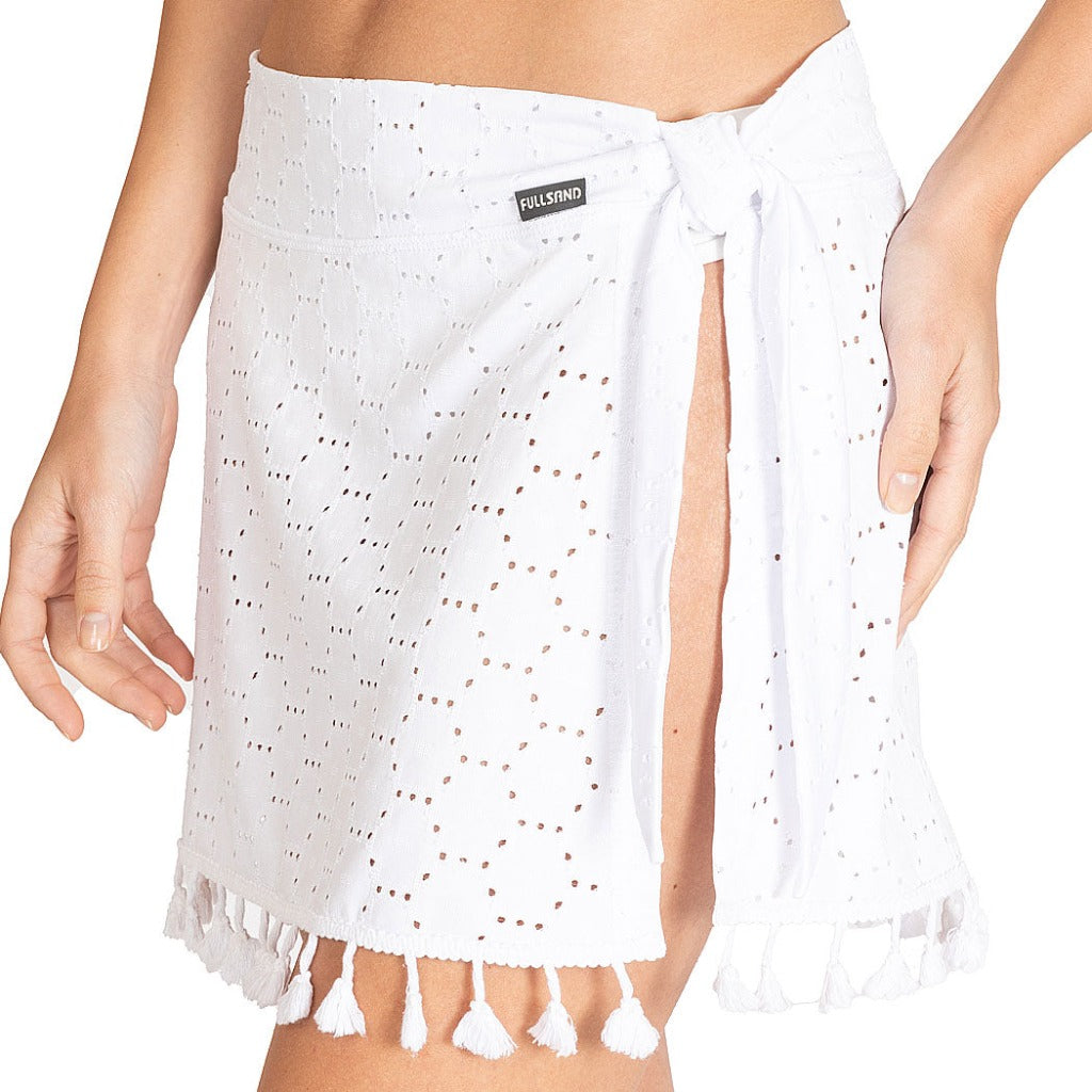 falda pareo para mujer secado rápido ideal para tus vacaciones en la playa tecnología UPF50+ fullsand