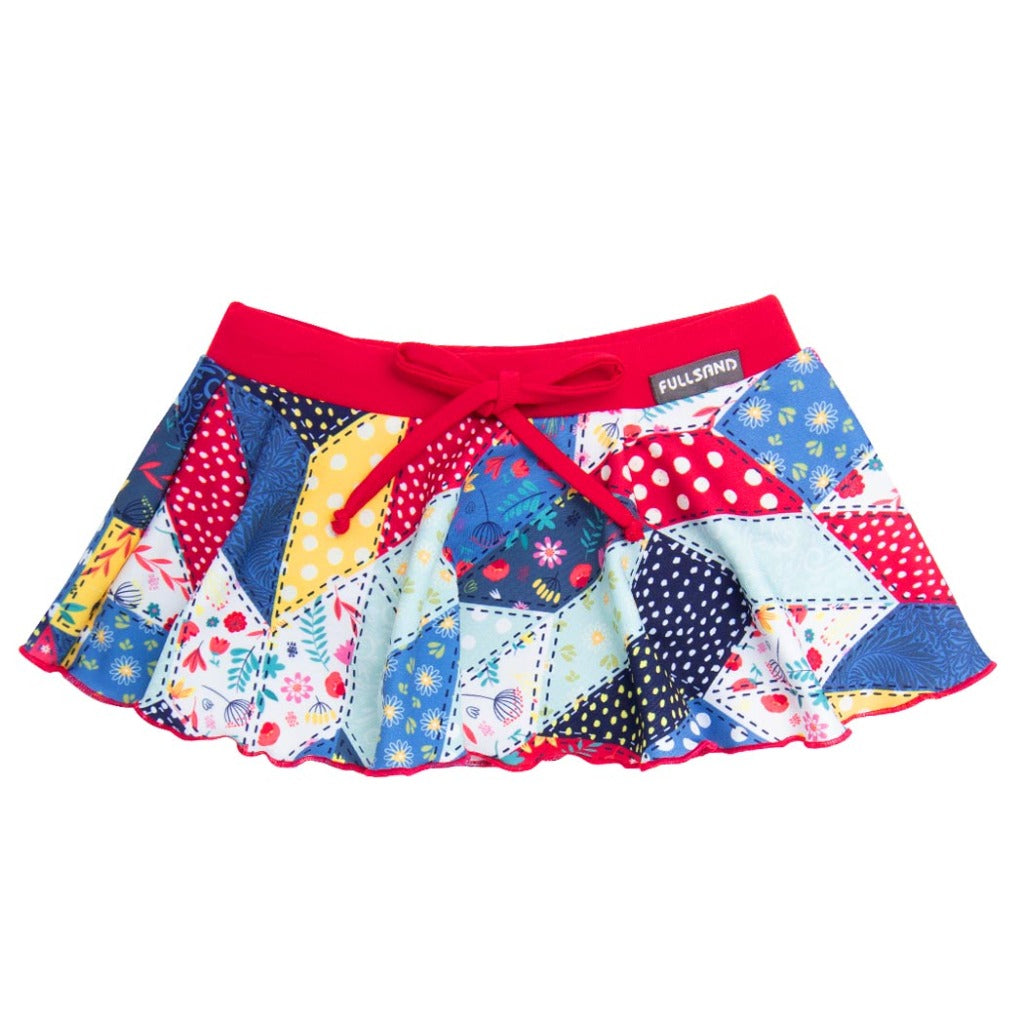 falda short niña 1 a 4 años preescolar secado ultra rápido para actividades al aire libre deportivas con tecnologia UPF50+ fullsand