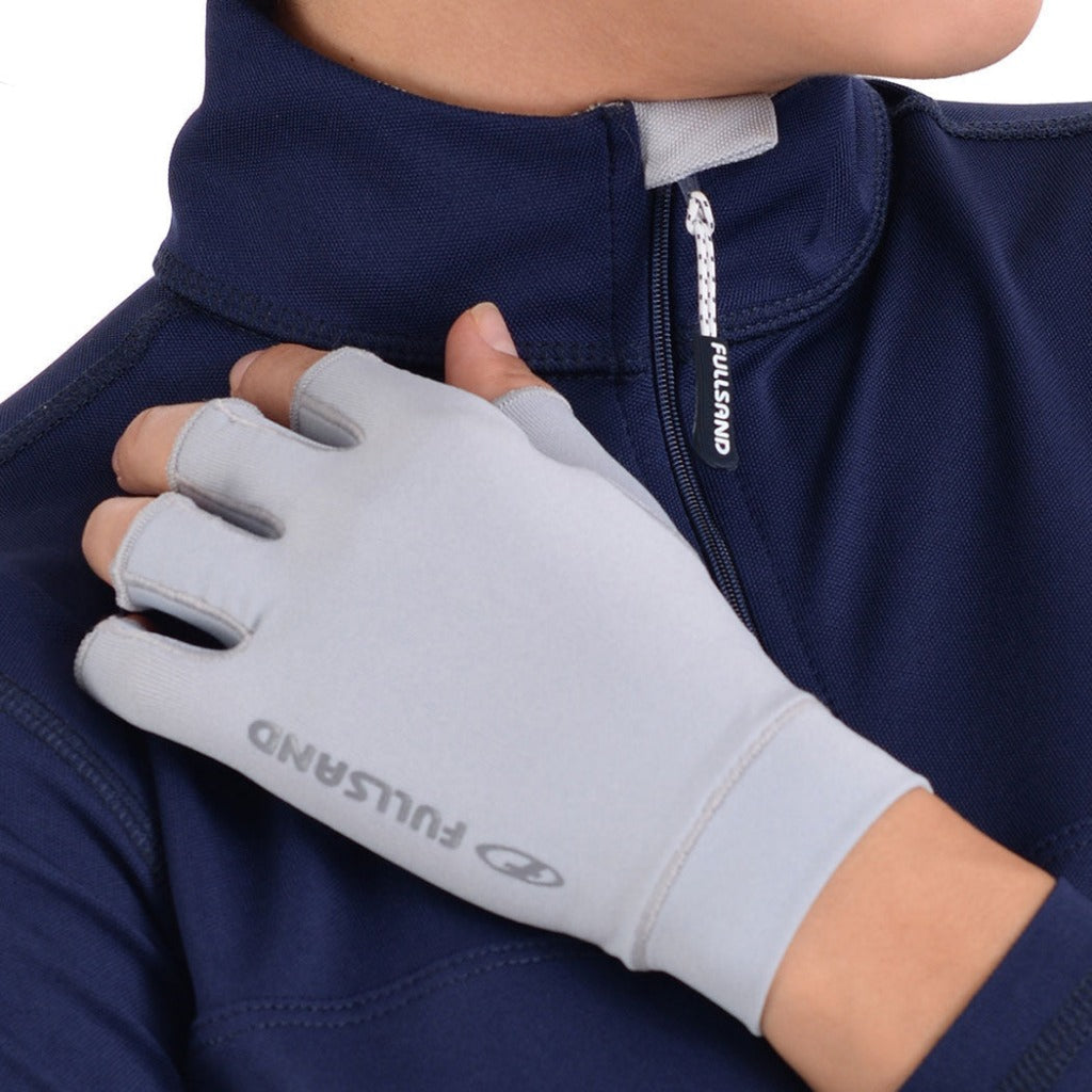 guantes para el sol protectoras uv unisex UPF50+ guantes con protección uv con filtro solar fullsand
