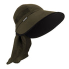 sombrero de capa para el sol mujer con protección solar dermatologico con UPF50+ sombrero de capa para playa con filtro solar fullsand