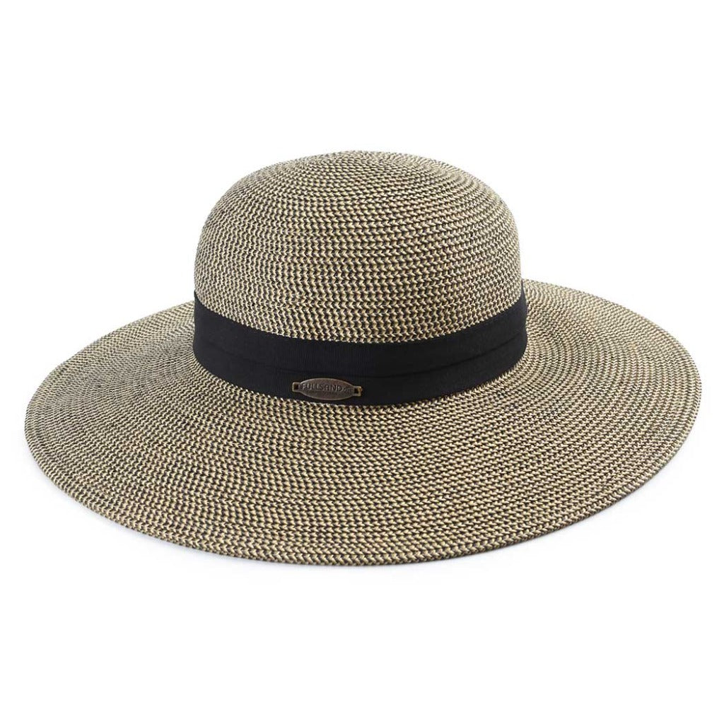sombrero huatulco para el sol mujer con protección solar dermatologico con UPF50+ sombrero huatulco para playa con filtro solar fullsand