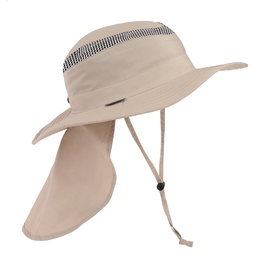 sombrero breezy para el sol para hombre o mujer con protección solar dermatologico con UPF50+ sombrero santiago para playa con filtro solar fullsand